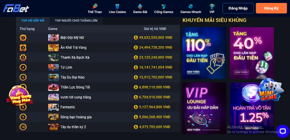 Bảo mật và hỗ trợ khách hàng fun97